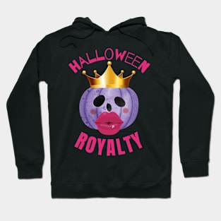 HALLOWEEN ROYALTY - Funny Halloween Pumpkin Head | Halloween Costume Hoodie